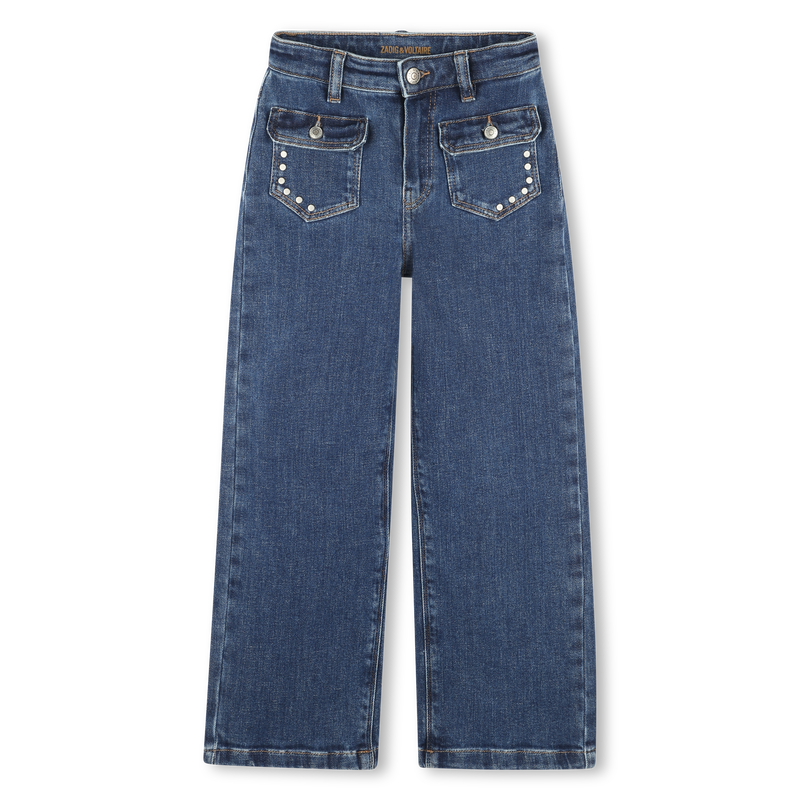 Adjustable-waist flared jeans ZADIG & VOLTAIRE 
                        GIRL