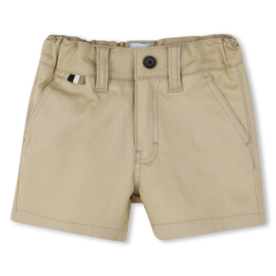 Plain cotton shorts BOSS BOY