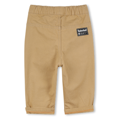 Wide-leg gabardine trousers TIMBERLAND BOY