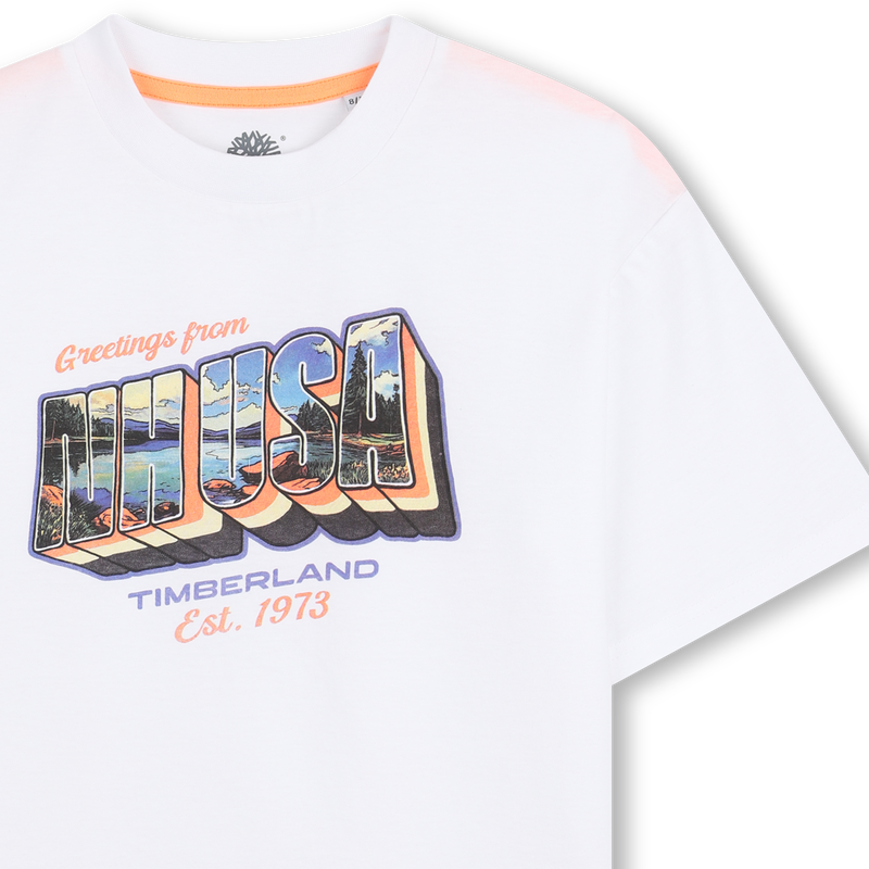 SHORT-SLEEVED T-SHIRT TIMBERLAND 
                        BOY