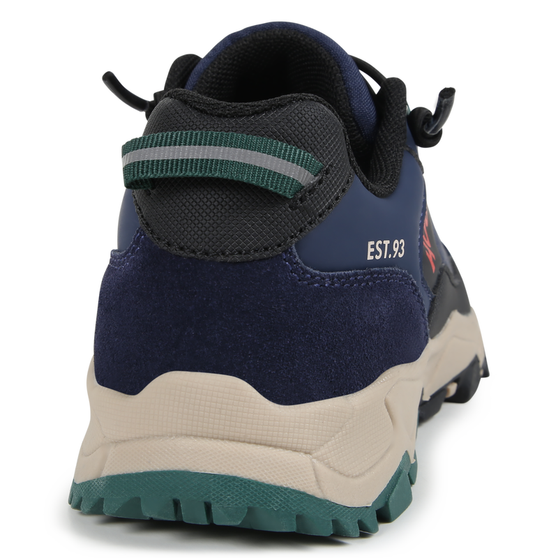 Multi-material trainers HUGO 
                        BOY