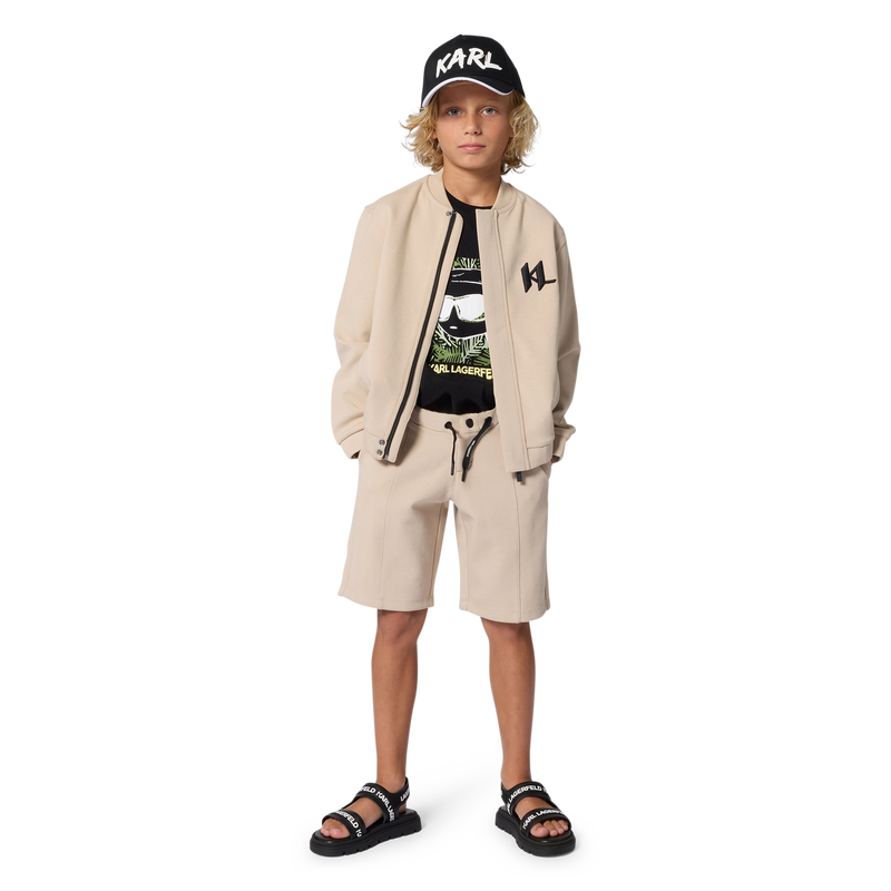 ZIP-UP HOODIE KARL LAGERFELD KIDS 
                        BOY