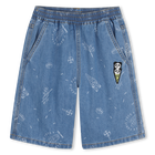 Denim bermuda shorts KENZO KIDS 
                    BOY