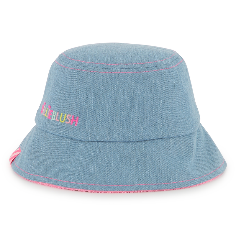 Reversible cotton bucket hat BILLIEBLUSH 
                        GIRL