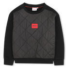 Round neck sweatshirt HUGO 
                    BOY