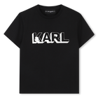 Short sleeve t-shirt KARL LAGERFELD KIDS 
                    BOY