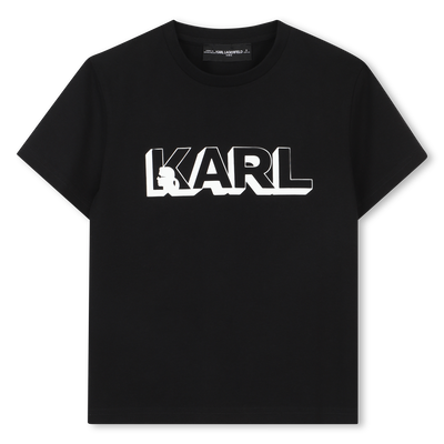 Short sleeve t-shirt KARL LAGERFELD KIDS BOY