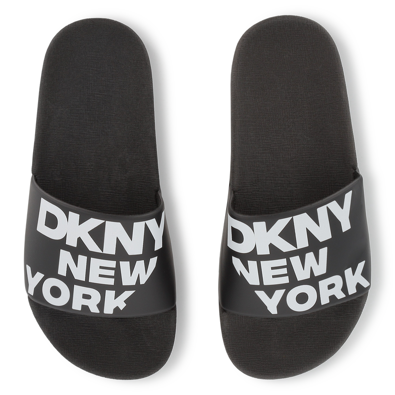 Printed slides DKNY 
                        UNISEX