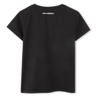 Short-sleeved T-shirt KARL LAGERFELD KIDS 
                    GIRL