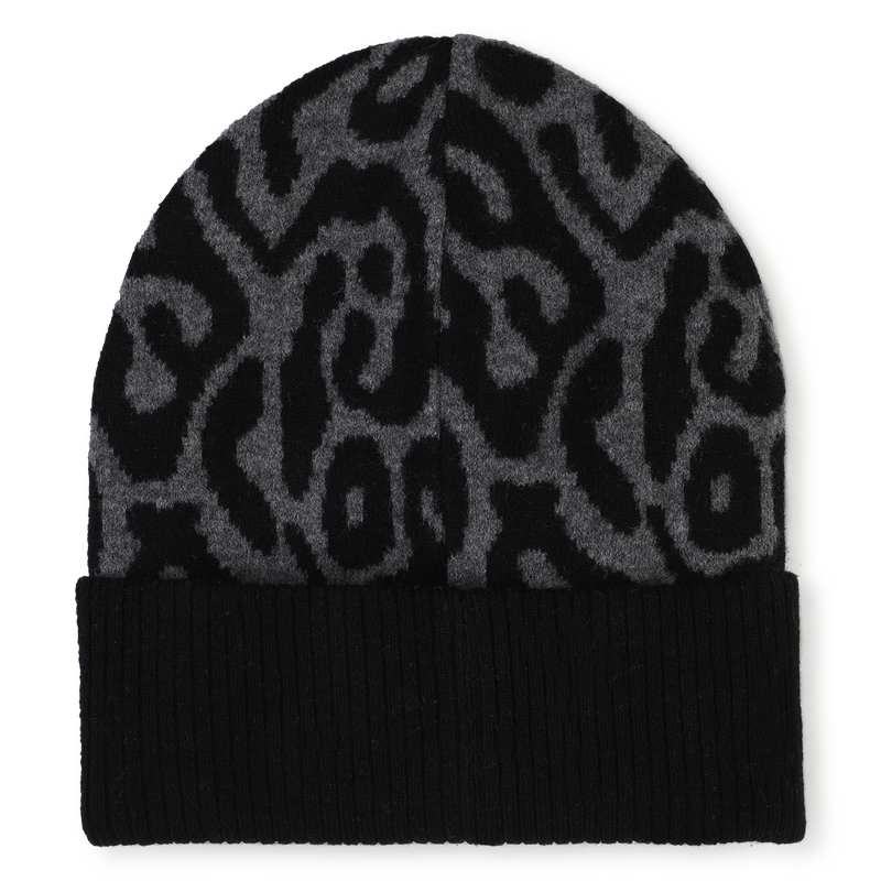 Jacquard knit hat HUGO 
                        GIRL