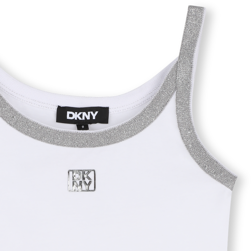 VEST TOP WITH ILLUSTRATION DKNY 
                        GIRL