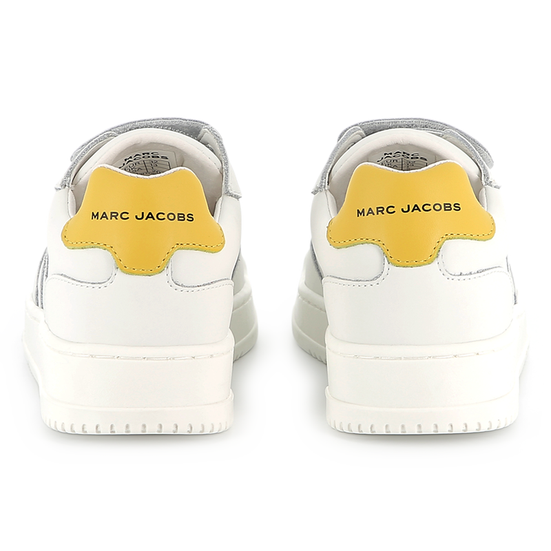 Self-adhesive leather trainers MARC JACOBS 
                        BOY