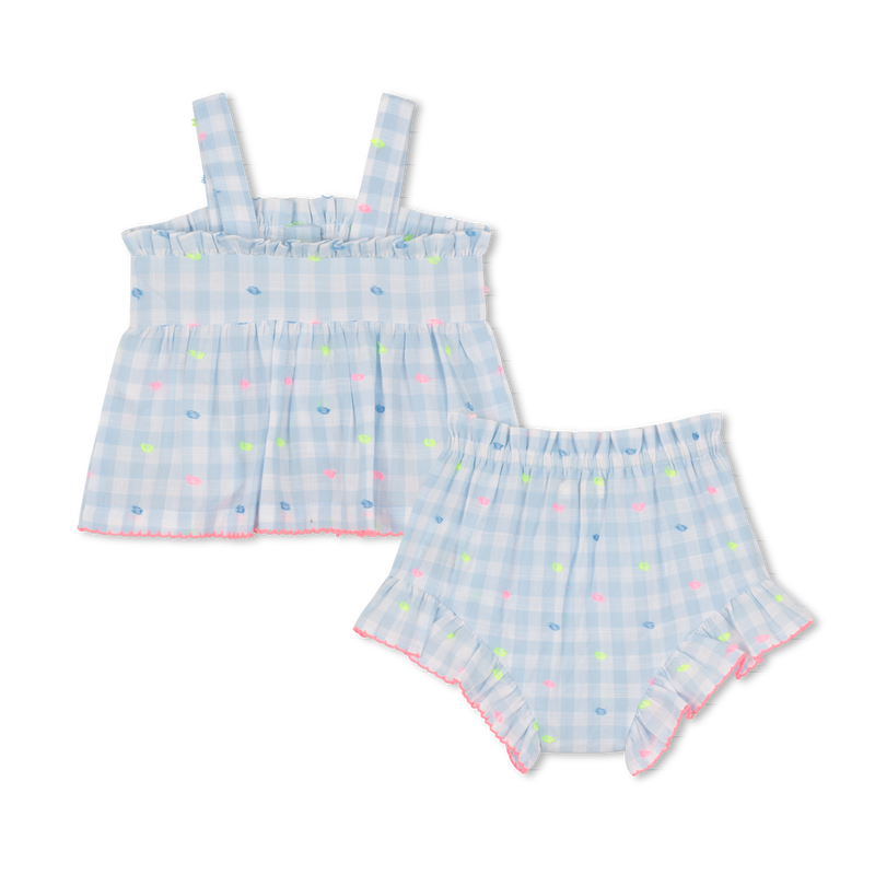 STRAP TOP SET + SHORTS BILLIEBLUSH 
                        GIRL