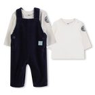 Corduroy dungaree set TIMBERLAND 
                    BOY