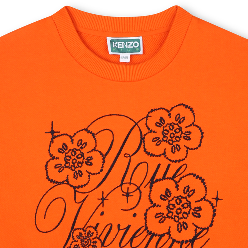 Fleece sweatshirt KENZO KIDS 
                        GIRL