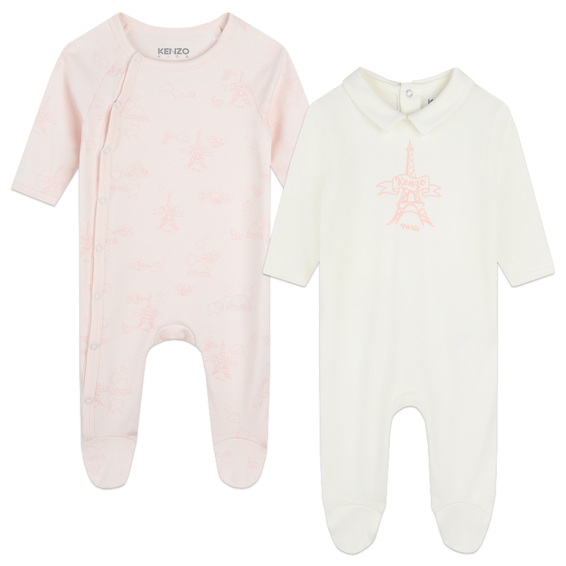 2-pack of cotton pyjamas KENZO KIDS 
                        UNISEX