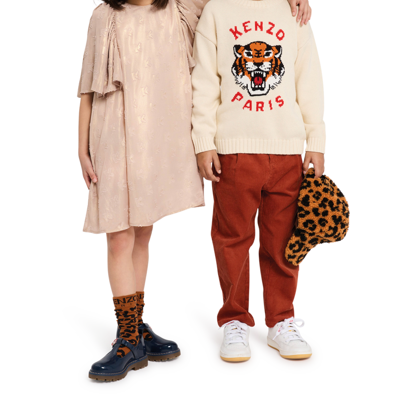 Corduroy trousers KENZO KIDS 
                        BOY