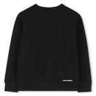 Double jersey sweatshirt KARL LAGERFELD KIDS 
                    BOY