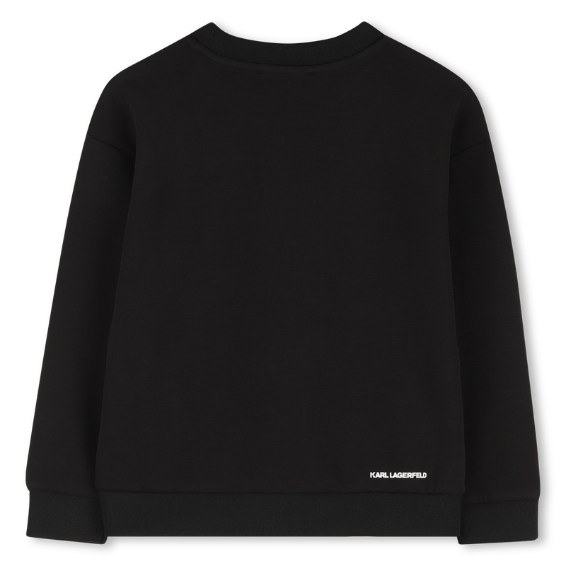 Double jersey sweatshirt KARL LAGERFELD KIDS 
                        BOY