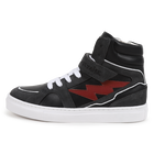 Hook-and-loop leather trainers ZADIG VOLTAIRE 
                    BOY