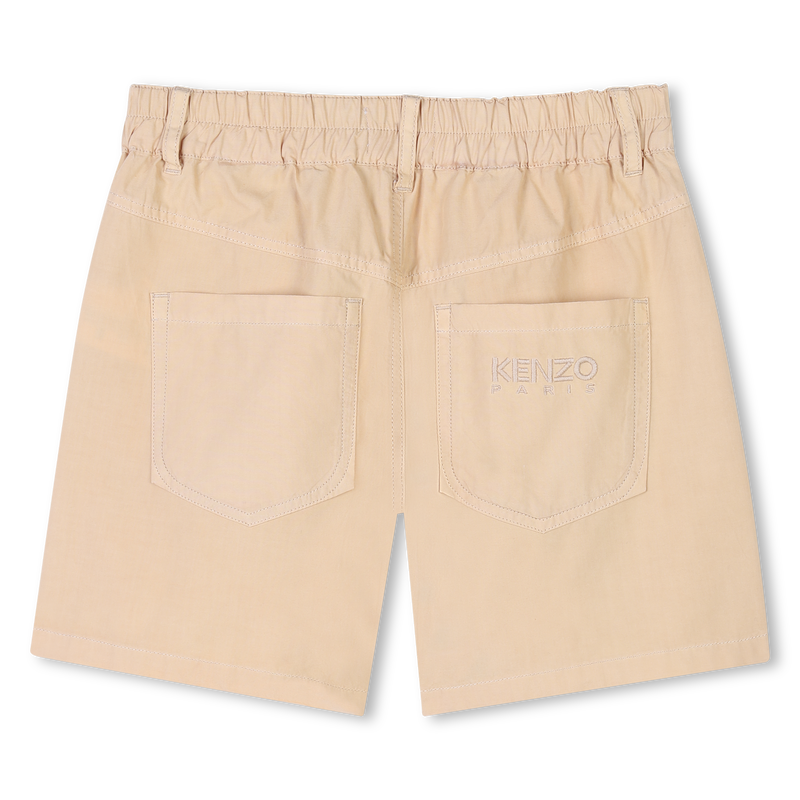 Flared shorts with pockets KENZO KIDS 
                        GIRL