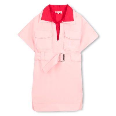 SHORT SLEEVE DRESS LANVIN GIRL