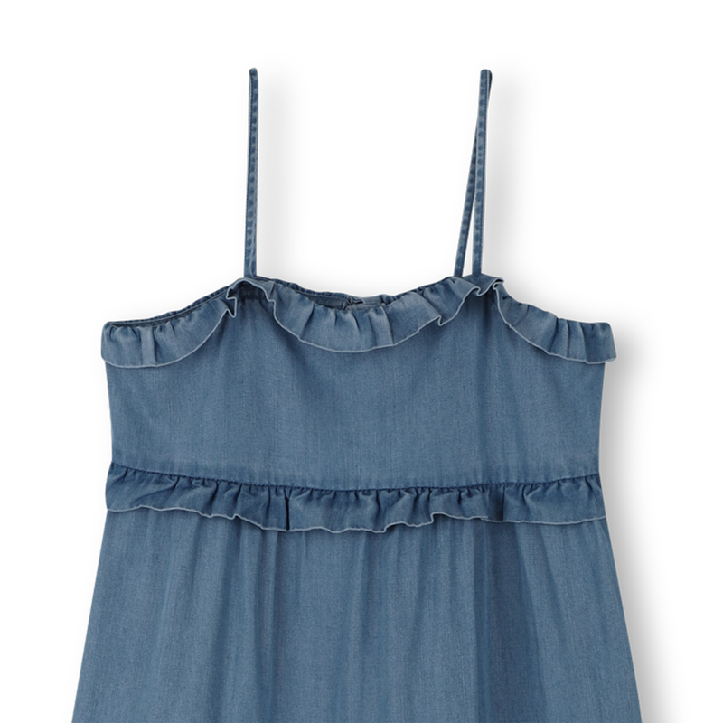 LONG DRESS WITH STRAPS MICHAEL KORS 
                        GIRL