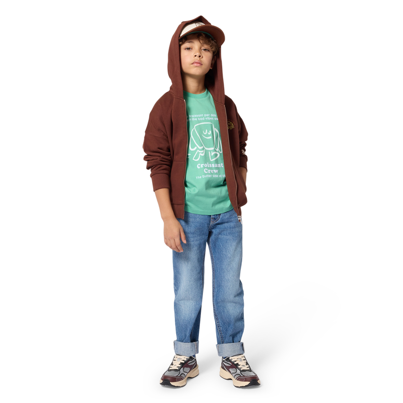 Hooded cardigan KIDS AROUND 
                        BOY