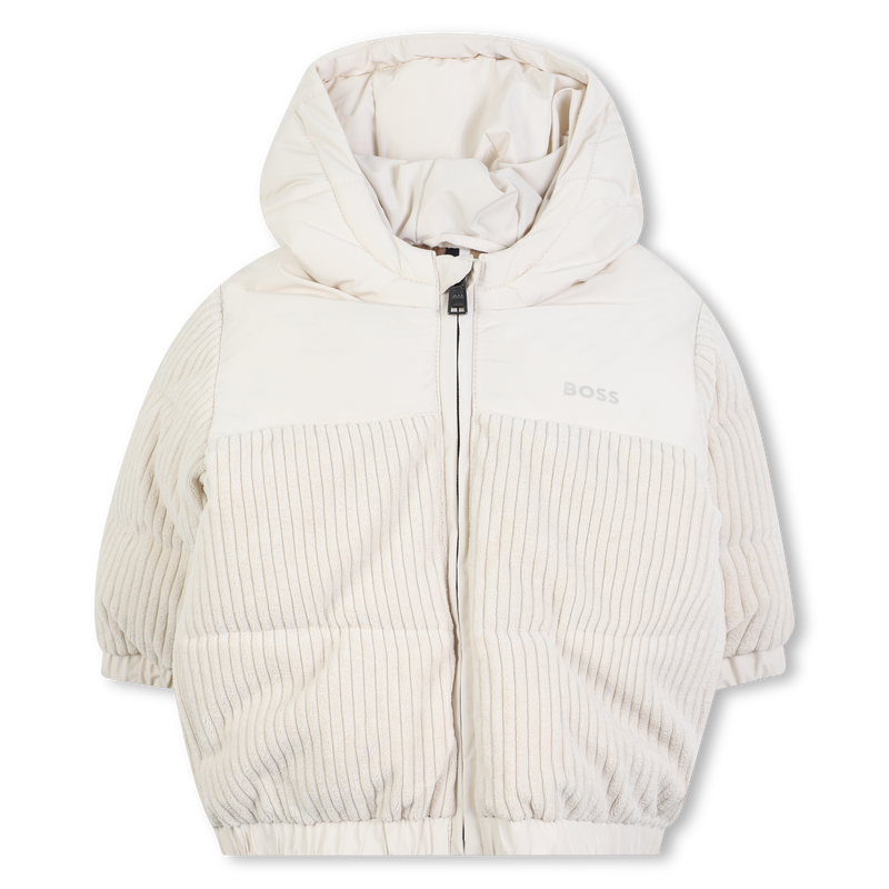 Bi-material down jacket BOSS 
                        BOY