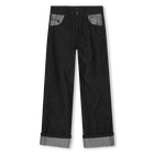 Denim pants KARL LAGERFELD KIDS 
                    GIRL