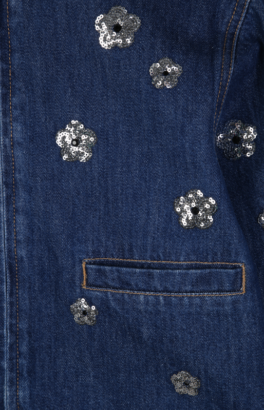 CROPPED DENIM JACKET MARC JACOBS 
                        GIRL