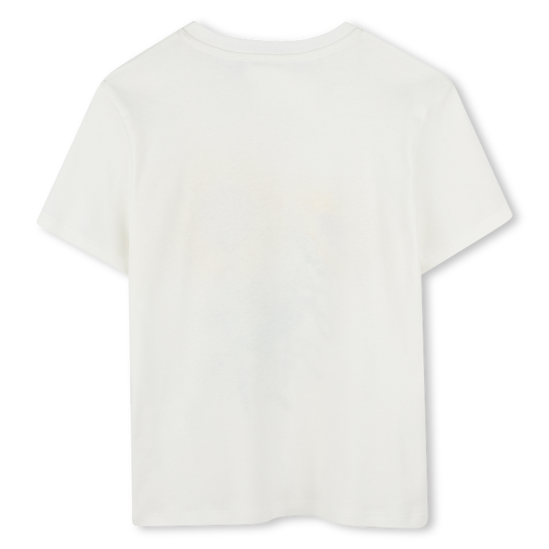 T-shirt with sunflower print KENZO KIDS 
                        UNISEX