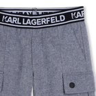 Denim bermuda shorts KARL LAGERFELD KIDS 
                    BOY