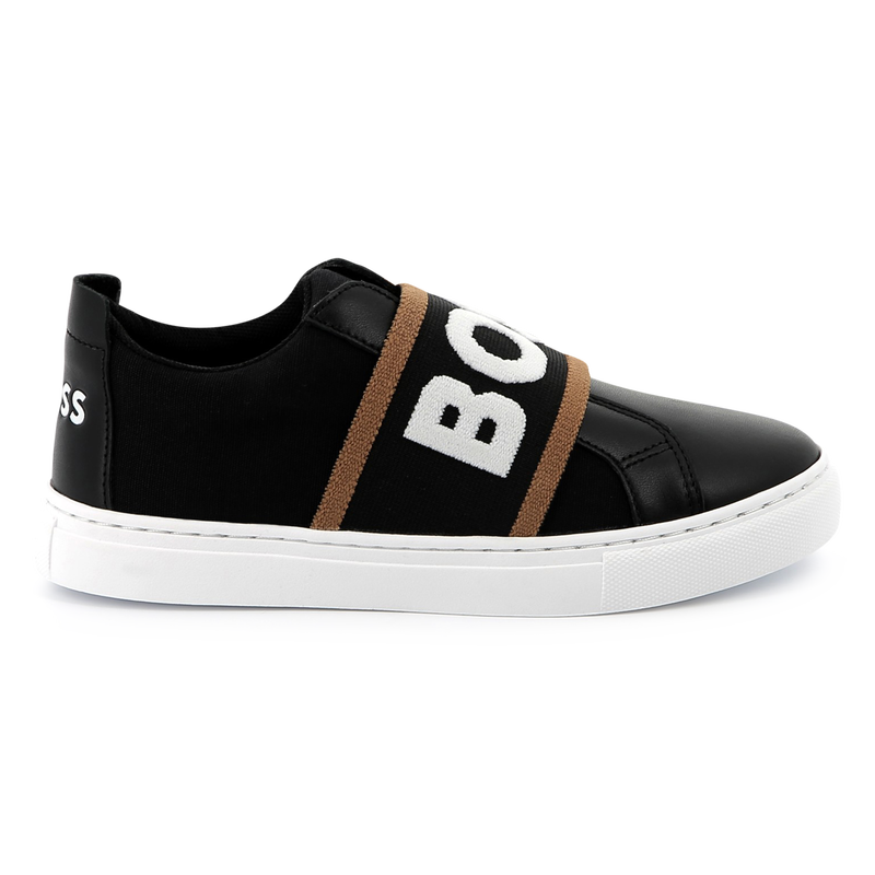 Two-tone slip-on trainers BOSS 
                        BOY