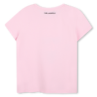 T-shirt illustration choupette KARL LAGERFELD KIDS 
                    GIRL
