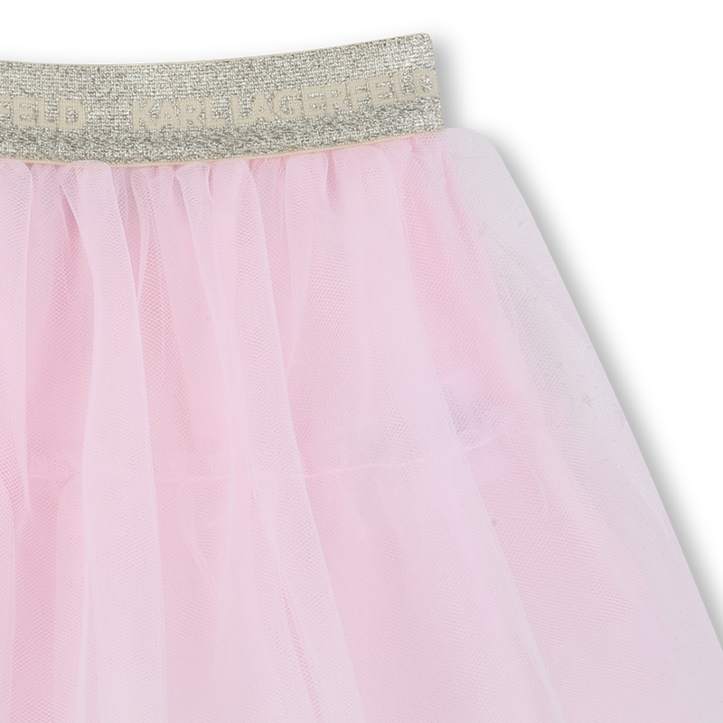 SWEATSHIRT AND SKIRT SET KARL LAGERFELD KIDS 
                        GIRL