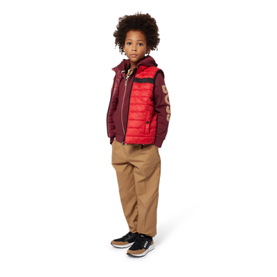 Hooded Piqué Cardigan BOSS BOY