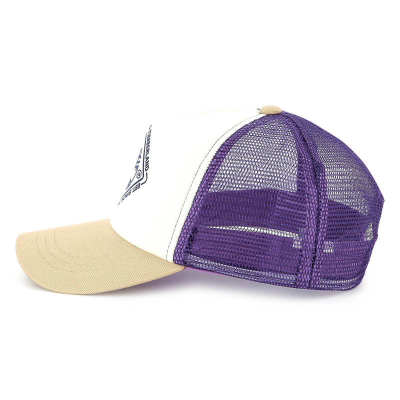 Tricolour bi-material cap TIMBERLAND 
                        BOY