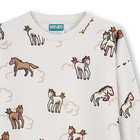 Fleece dress KENZO KIDS 
                    GIRL