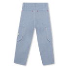 Cotton trousers with pockets KENZO KIDS 
                    BOY
