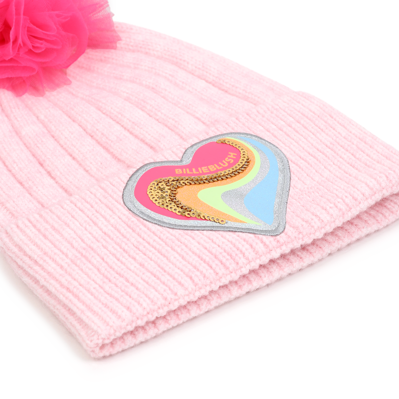 Tulle pom-pom beanie BILLIEBLUSH 
                        GIRL