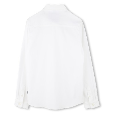 Fitted poplin shirt BOSS BOY