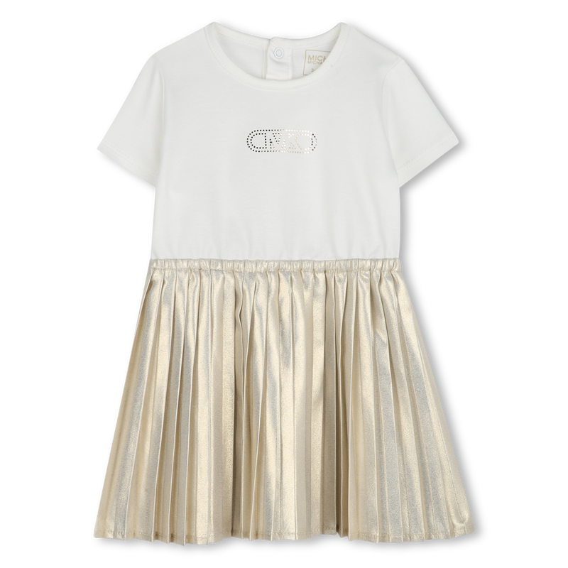 Bi-material formal dress MICHAEL KORS 
                        GIRL