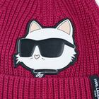 Hat + neck warmer set KARL LAGERFELD KIDS 
                    GIRL