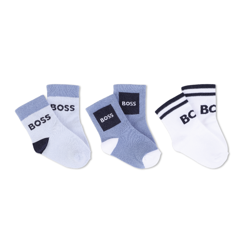 SET OF 3 PAIRS OF SOCKS BOSS 
                        BOY