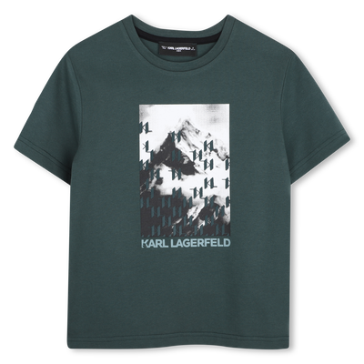 Short sleeve t-shirt KARL LAGERFELD KIDS BOY