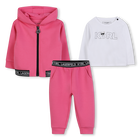 3-piece jogging set KARL LAGERFELD KIDS 
                    GIRL