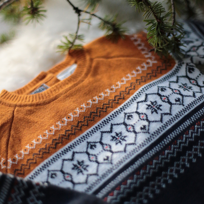 Jacquard Sweater CARREMENT BEAU BOY