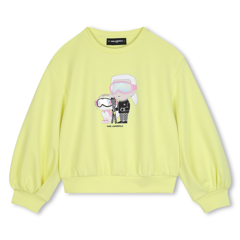 Sweatshirt KARL LAGERFELD KIDS 
                        GIRL