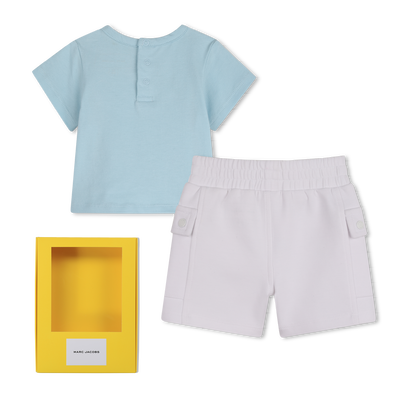 T-SHIRT AND SHORTS SET MARC JACOBS UNISEX